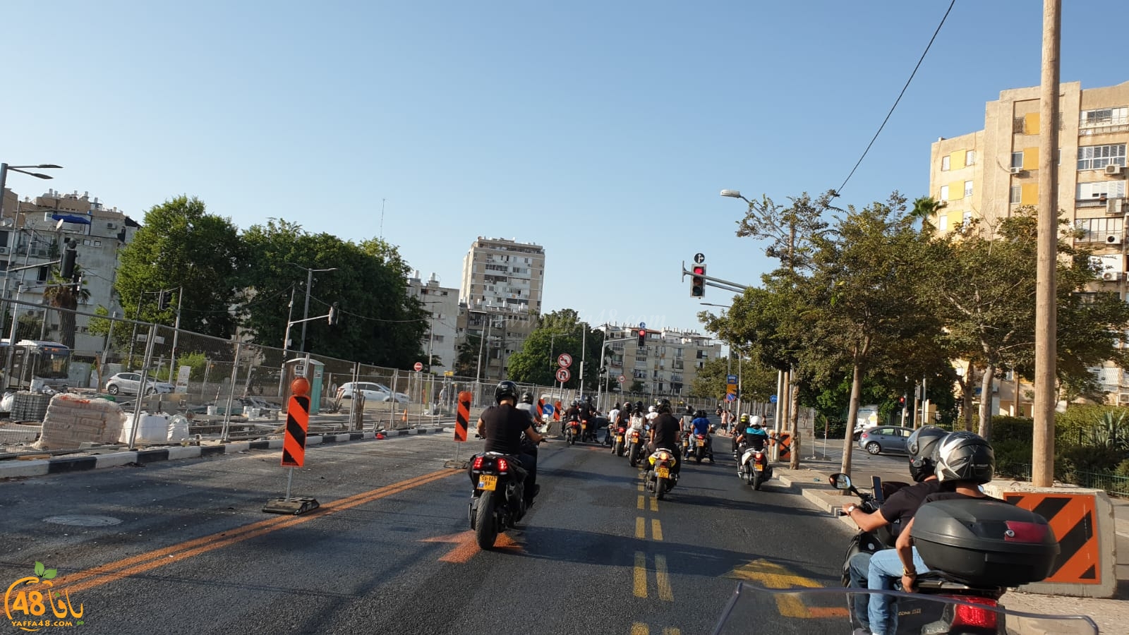 فيديو: مسيرة دراجات نارية من يافا إلى الأقصى المبارك 